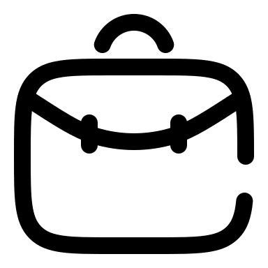 Minimalistic Round Broken Case (Solar) Free Open-Source SVG Icon (Solar)