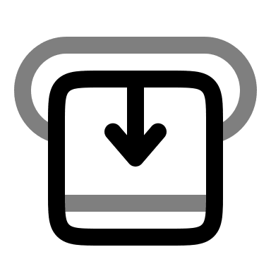 Cash Out Transaction (Duotone) Free Open-Source SVG Icon (Solar)