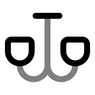 Chandelier Design (Duotone) Free Open-Source SVG Icon (Solar)