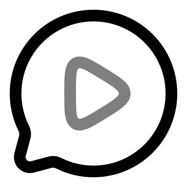 Round Video Chat Interface (Duotone) Free Open-Source SVG Icon (Solar)
