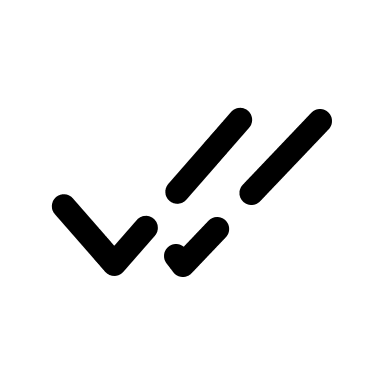 Broken Check Mark (Solar) Free Open-Source SVG Icon (Solar)