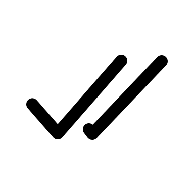 Checked Read Status (Linear) Free Open-Source SVG Icon (Solar)