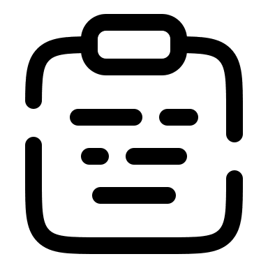 Broken Clipboard (Solar) Free Open-Source SVG Icon (Solar)