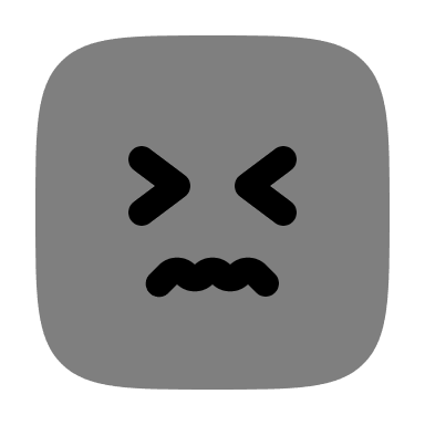 Confounded Square Shape (Bold Duotone) Free Open-Source SVG Icon (Solar)