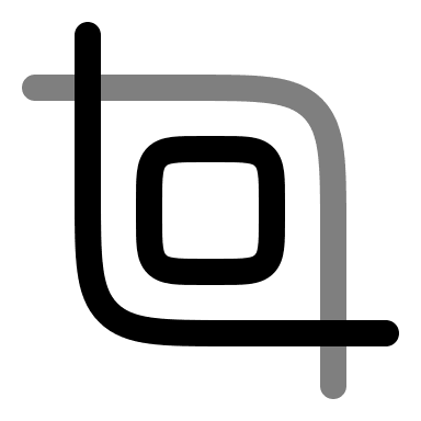 Crop Tool (Duotone) Free Open-Source SVG Icon (Solar)