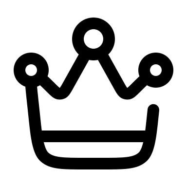 Broken Crown (Solar) Free Open-Source SVG Icon (Solar)
