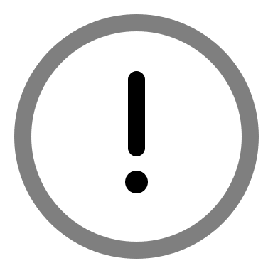 Danger Circle Symbol (Duotone) Free Open-Source SVG Icon (Solar)
