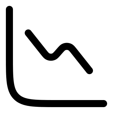Downward Diagram Flow (Linear) Free Open-Source SVG Icon (Solar)