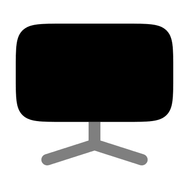 Bold Display Text (Duotone) Free Open-Source SVG Icon (Solar)