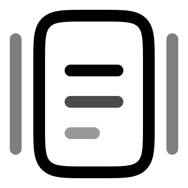 Minimalistic Document Design (Duotone) Free Open-Source SVG Icon (Solar)
