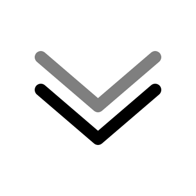 Double Alternate Down Arrow (Duotone) Free Open-Source SVG Icon (Solar)