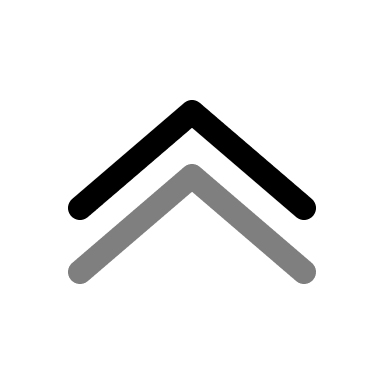 Double Altitude Upward Arrows (Duotone) Free Open-Source SVG Icon (Solar)