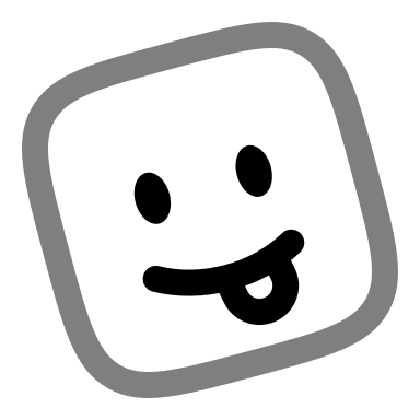 Funny Square Emoji (Duotone) Free Open-Source SVG Icon (Solar)