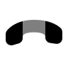 End Call Button (Bold Duotone) Free Open-Source SVG Icon