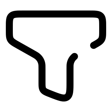 Broken Filter Free Open-Source SVG Icon (Solar)