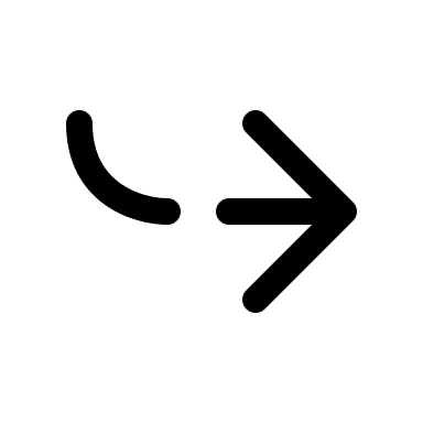 Forward Arrow (Broken) Free Open-Source SVG Icon (Solar)