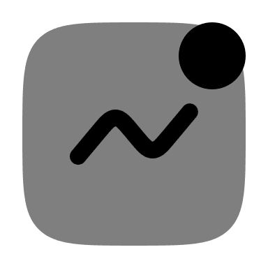 New Graph Design (Duotone) Free Open-Source SVG Icon (Solar)