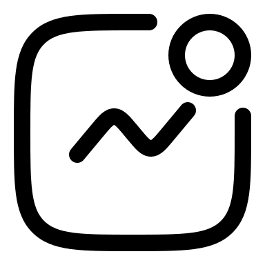 New Linear Graph (Solar) Free Open-Source SVG Icon (Solar)