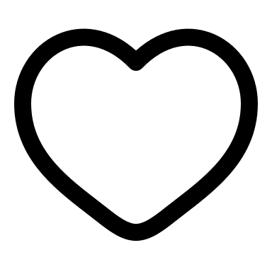 Heart Shape Outline (Solar) Free Open-Source SVG Icon (Solar)