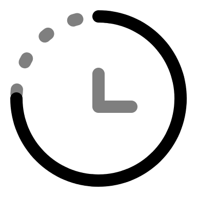 Two-Line History Timeline (Duotone) Free Open-Source SVG Icon (Solar)