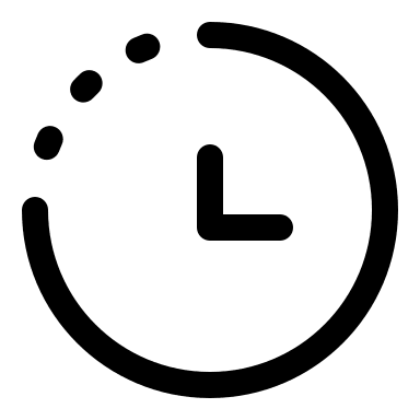 History Timeline (Outline) Free Open-Source SVG Icon (Solar)