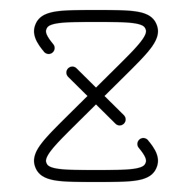 Broken Hourglass (Solar) Free Open-Source SVG Icon (Solar)