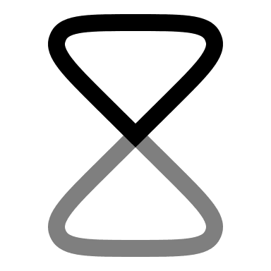 Hourglass Timer (Duotone) Free Open-Source SVG Icon (Solar)