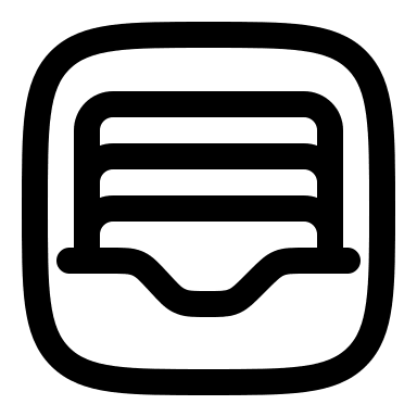 Inbox Archive (Linear) Free Open-Source SVG Icon (Solar)