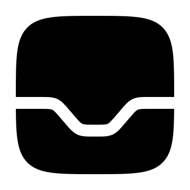 Bold Inbox Notification (Solar) Free Open-Source SVG Icon (Solar)