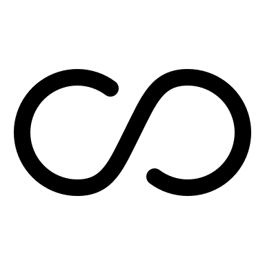 Infinity Symbol (Duotone) Free Open-Source SVG Icon (Solar)