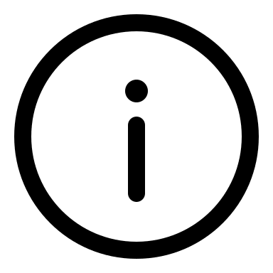 Information Circle (Linear) Free Open-Source SVG Icon (Solar)