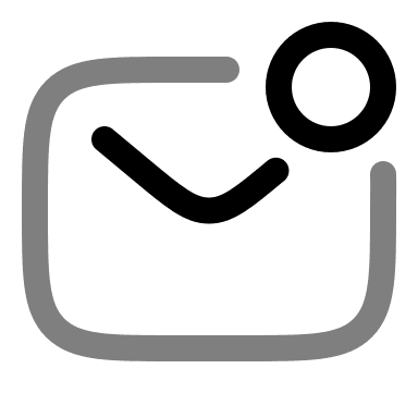 Unread Letter Notification (Duotone) Free Open-Source SVG Icon (Solar)