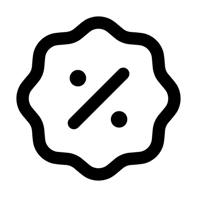 Sale Discount Tag (Outline) Free Open-Source SVG Icon (Solar)