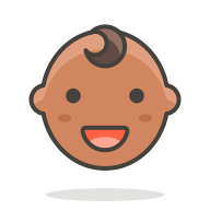 Baby Emoji (Streamline) Free Open-Source SVG Icon