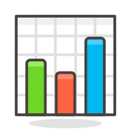 Bar Chart Representation Free Open-Source SVG Icon