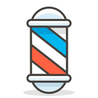 Barber Pole (Streamline Emojis) Free Open-Source SVG Icon