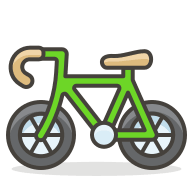 Bicycle (Streamline) Free Open-Source SVG Icon