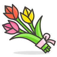 Bouquet of Flowers Free Open-Source SVG Icon