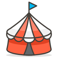 Circus Tent Free Open-Source SVG Icon