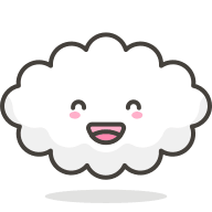 Cloud Emoji Free Open-Source SVG Icon