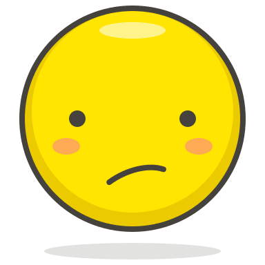 Confused Face Emoji Free Open-Source SVG Icon (Streamline Emojis)