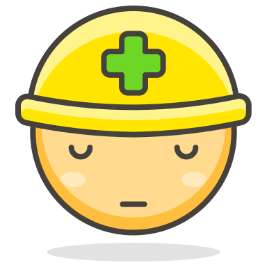 Construction Worker Emoji Free Open-Source SVG Icon (Streamline Emojis)