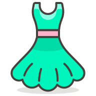 Dress (Streamline Emojis) Free Open-Source SVG Icon