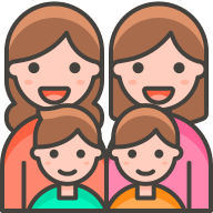 Woman and Boy Family Emoji (Streamline) Free Open-Source SVG Icon