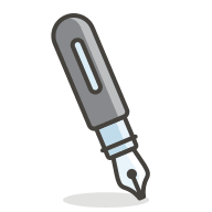 Fountain Pen Free Open-Source SVG Icon