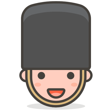 Guard Emoji Free Open-Source SVG Icon (Streamline Emojis)