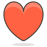 Heart Suit Symbol Free Open-Source SVG Icon