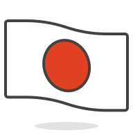 Japan Flag Emoji Free Open-Source SVG Icon