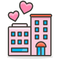 Love Hotel Free Open-Source SVG Icon