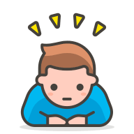 Man Bowing Gesture (Streamline Emojis) Free Open-Source SVG Icon